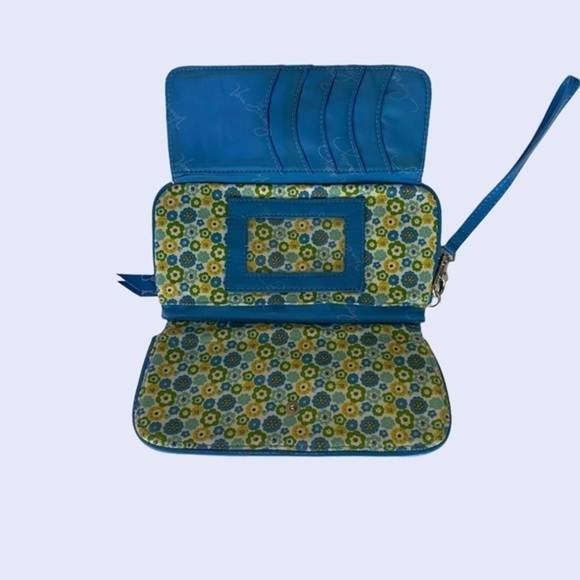 Vera Bradley Tri Fold Wallet.  (English Meadow Pattern) - Picture 3 of 6
